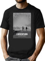 L'Avventura T-Shirt for Men & Women, T-Shirts Graphic Tee - Black
