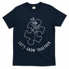 Let's Grow Together Autism Awareness T-Shirt