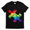 Low Poly Puzzles Autism Awareness Women T-Shirt