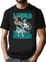 Lamelo Baskeball Player Vintage Bootleg 90S Bootleg Graphic T-Shirt - Black