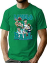 Lamelo Baskeball Player Vintage Bootleg 90S Bootleg Graphic T-Shirt - Green