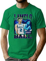 Lamelo Vintage Bootleg 90S Bootleg Graphic T-Shirt - Green