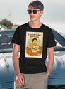 Laundry Day Survivor Retro Housewife Illustration T-Shirt for Men & Women, T-Shirts Graphic Tee - Navy