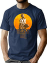 Lauryn Hill Bootleg Halftone Bootleg Graphic T-Shirt - Navy