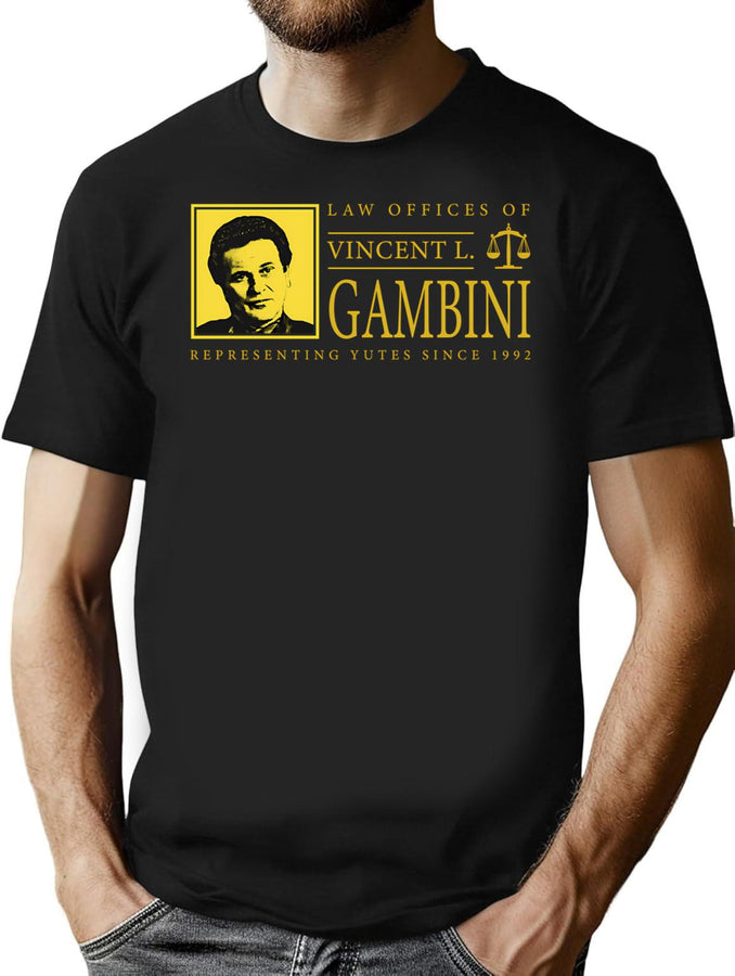 Law Offices Of Vincent Gambini T-Shirt for Men & Women, T-Shirts Graphic Tee - Black