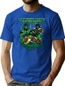Le Petite Mort Book Club Orc Version Bootleg Graphic T-Shirt - Blue