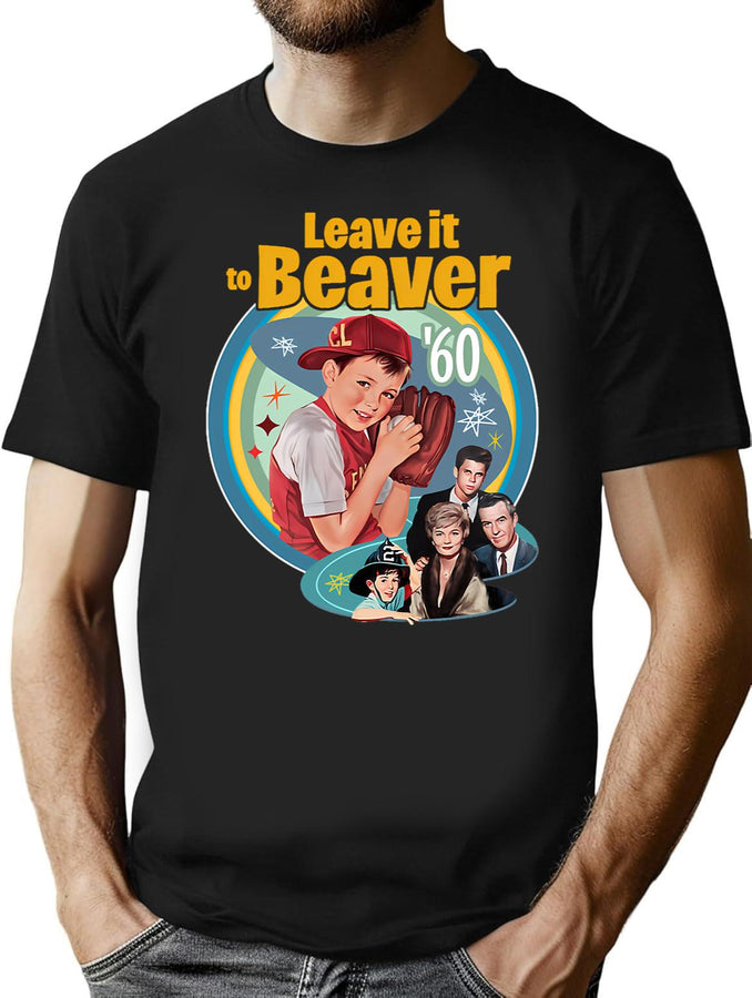 Leave It To Beaver For Fans T-Shirt for Men & Women, T-Shirts Graphic Tee - Black
