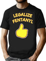 Legalize Fentanyl Premium Heavyweight Cotton T-Shirt - Black