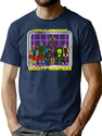 Legally Ambiguous Booty Hunters Bootleg Graphic T-Shirt - Navy