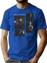 Leon Kennedy Resident Evil Vintage T-Shirt for Men & Women, T-Shirts Graphic Tee - Blue