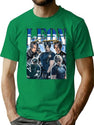 Leon Scott Kennedy Bootleg Vintage T-Shirt for Men & Women, T-Shirts Graphic Tee - Green
