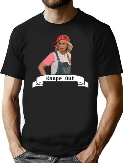 Leslie Knope T-Shirt for Men & Women, T-Shirts Graphic Tee - Black