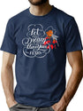 Let Your Dreams Be Bigger Than Your Fears T-Shirt for Men & Women, T-Shirts Graphic Tee - Navy
