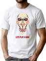 Let'S Play A Game (Saw) T-Shirt for Men & Women, T-Shirts Graphic Tee - White