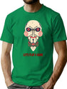Let'S Play A Game (Saw) T-Shirt for Men & Women, T-Shirts Graphic Tee - Green