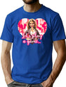 Let'S Play A Game T-Shirt for Men & Women, T-Shirts Graphic Tee - Blue