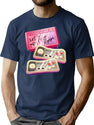 Let'S Play Again Bootleg Graphic T-Shirt - Navy
