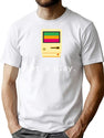 Let'S Play - Old School Gameboy T-Shirt for Men & Women, T-Shirts Graphic Tee - White