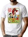 Let'S Raise Hell T-Shirt for Men & Women, T-Shirts Graphic Tee - White