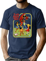 Let'S Raise Hell T-Shirt for Men & Women, T-Shirts Graphic Tee - Navy