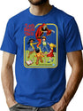 Let'S Raise Hell T-Shirt for Men & Women, T-Shirts Graphic Tee - Blue