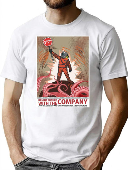 Lethal Company Join The Company Poster T-Shirt for Men & Women, T-Shirts Graphic Tee - Black