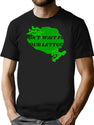 Lettuce - Funny Translation Error Bootleg Graphic T-Shirt - Black