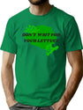 Lettuce - Funny Translation Error Bootleg Graphic T-Shirt - Green