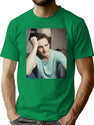 Liam Neeson Young Premium Heavyweight Cotton T-Shirt - Green