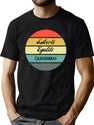 Liberte Egalite Chardonnay Vintage T-Shirt for Men & Women, T-Shirts Graphic Tee - Green