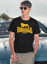 Lights Lonsdale Essential T-Shirt for Men & Women, T-Shirts Graphic Tee - Navy