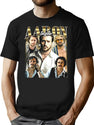 Limited Aaron Taylor Johnson Vintage Shirt Gift for Woman anda Man Premium Heavyweight Cotton T-Shirt - Black