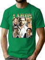 Limited Aaron Taylor Johnson Vintage Shirt Gift for Woman anda Man Premium Heavyweight Cotton T-Shirt - Green