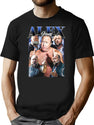 Limited Alex Jones Vintage Shirt Gift for Woman and Man Black T-Shirt - Black