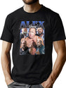 Limited Alex Jones Vintage Shirt Gift for Woman anda Man Black T-Shirt - Green