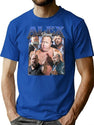 Limited Alex Jones Vintage Shirt Gift for Woman anda Man Premium Heavyweight Cotton T-Shirt - Blue