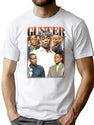 Limited Burton Guster Psych Vintage Shirt Gift for Woman and Man Premium Heavyweight Cotton T-Shirt - White