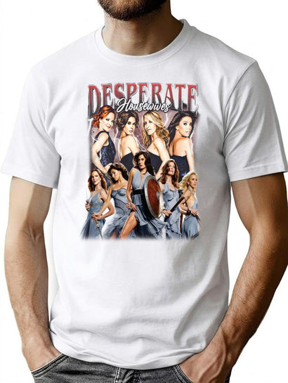 Limited Desperate Housewives Vintage Shirt Gift for Woman and Man T-Shirt for Men & Women, T-Shirts Graphic Tee - Black
