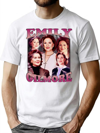 Limited Emily Gilmore Vintage Shirt Gift for Woman and Man Premium Heavyweight Cotton T-Shirt - Black