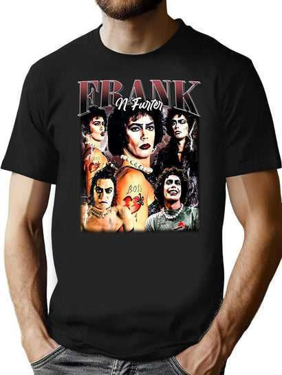 Limited Frank N Furter Vintage Shirt Gift for Woman and Man Black T-Shirt - Black
