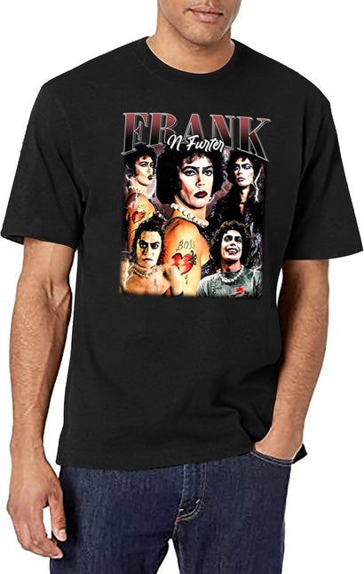Limited Frank N Furter Vintage Shirt Gift for Woman and Man Black T-Shirt - Black