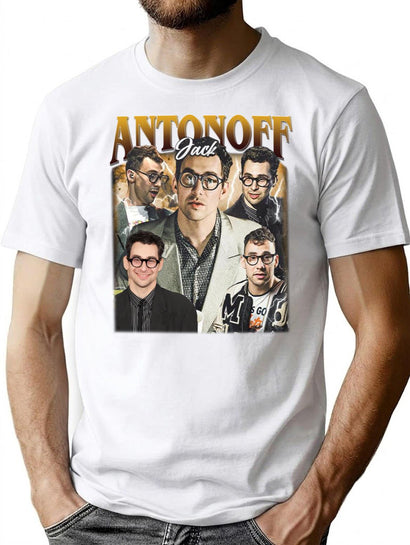 Limited Jack Antonoff Vintage Shirt Gift for Woman and Man T-Shirt for Men & Women, T-Shirts Graphic Tee - Black