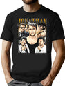Limited Jonathan Bailey Vintage Shirt Gift for Woman and Man Black T-Shirt - Black