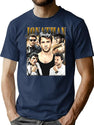 Limited Jonathan Bailey Vintage Shirt Gift for Woman and Man - Copy Premium Heavyweight Cotton T-Shirt - Navy