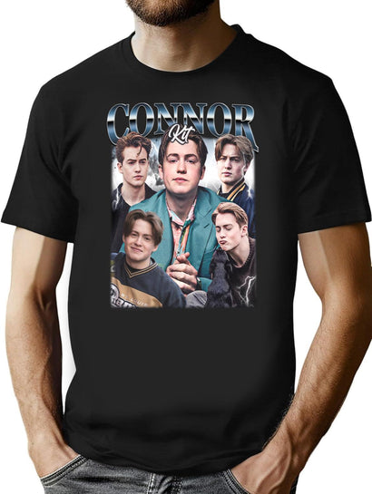 Limited Kit Connor Vintage Shirt Gift for Woman and Man T-Shirt for Men & Women, T-Shirts Graphic Tee - Black