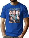 Limited Kit Connor Vintage Shirt Gift for Woman and Man Premium Heavyweight Cotton T-Shirt - Blue