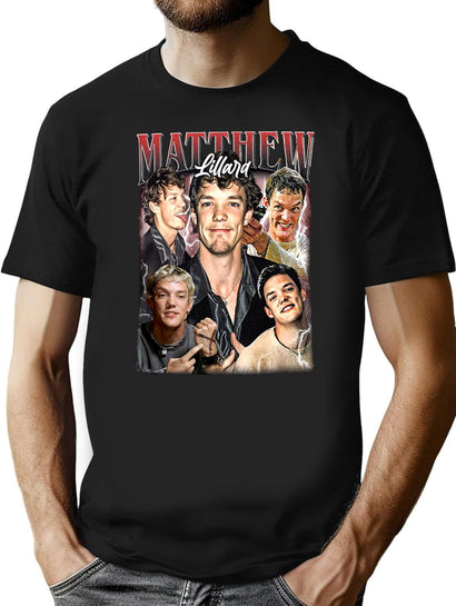 Limited Matthew Lillard Vintage Shirt Gift for Woman and Man Black T-Shirt - Black