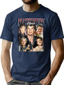 Limited Matthew Lillard Vintage Shirt Gift for Woman and Man2 Premium Heavyweight Cotton T-Shirt - Navy