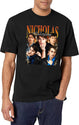 Limited Nicholas Galitzine Vintage Shirt Gift for Woman and Man Black T-Shirt - White