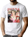 Limited Princess Diana Vintage Shirt Gift for Woman and Man Premium Heavyweight Cotton T-Shirt - White
